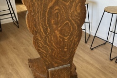 Antique High Back Chair
